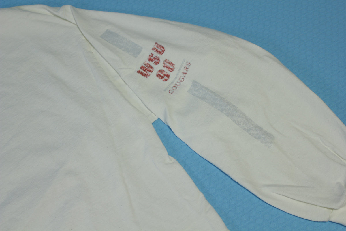WSU Washington State Cougars Vintage 1990 Long Sleeve Collegiate T-Shirt