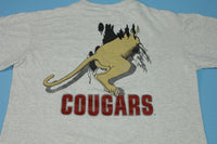Washington State Cougars WSU Vintage 90's Nutmeg Mills Gold Tag Breakthrough T-Shirt