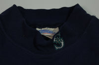 Seattle Mariners Embroidered Mock Collar Vintage 90's Embroidered Logo Long Sleeve T-Shirt
