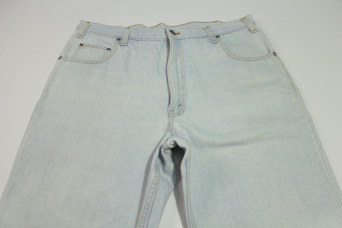 JC Penneys Weekends Vintage 80's Acid Washed Made In USA Jeans