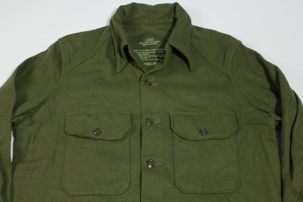 US Army Wool Field Shirt Korean War Medium OG-108 M1951 M-1951 1953