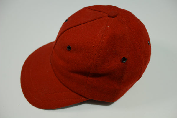 Columbia Hat Co. Red Wool Vintage 50's Fitted Hunting Hunters Cap Hat Elmer Fudd Portland