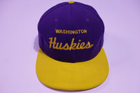 Washington Huskies Script Vintage 80's Adjustable Snapback Hat