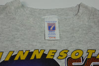 Minnesota Vikings Vintage 90's Logo 7 Made in USA Crewneck Sweatshirt