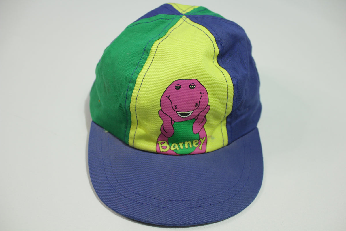 Barney The Purple Dinosaur 1992 Lyons Group Vintage 90's Kids Hat