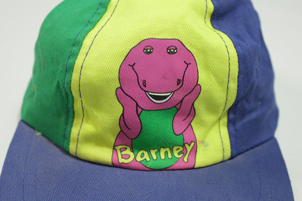 Barney The Purple Dinosaur 1992 Lyons Group Vintage 90's Kids Hat