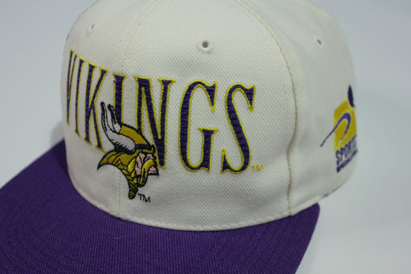 Minnesota Vikings Sports Specialties Pro Line Wool Vintage 90's Adjustable Snapback Hat