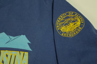 Matanuska Susitna College Vintage 80's University of Alaska Anchorage Ad Summum Sweatshirt