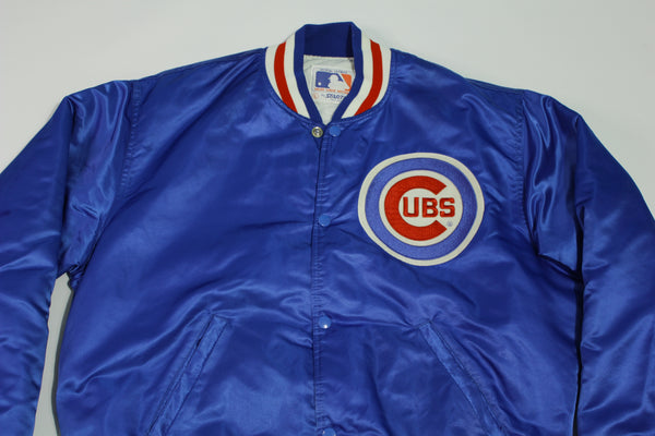 Chicago Cubs Vintage Original 80s Made in USA Satin Starter Jacket