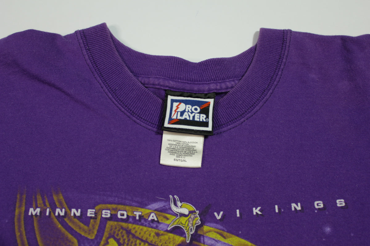 Minnesota Vikings Vintage Pro Player Y2K Football Fan T-Shirt