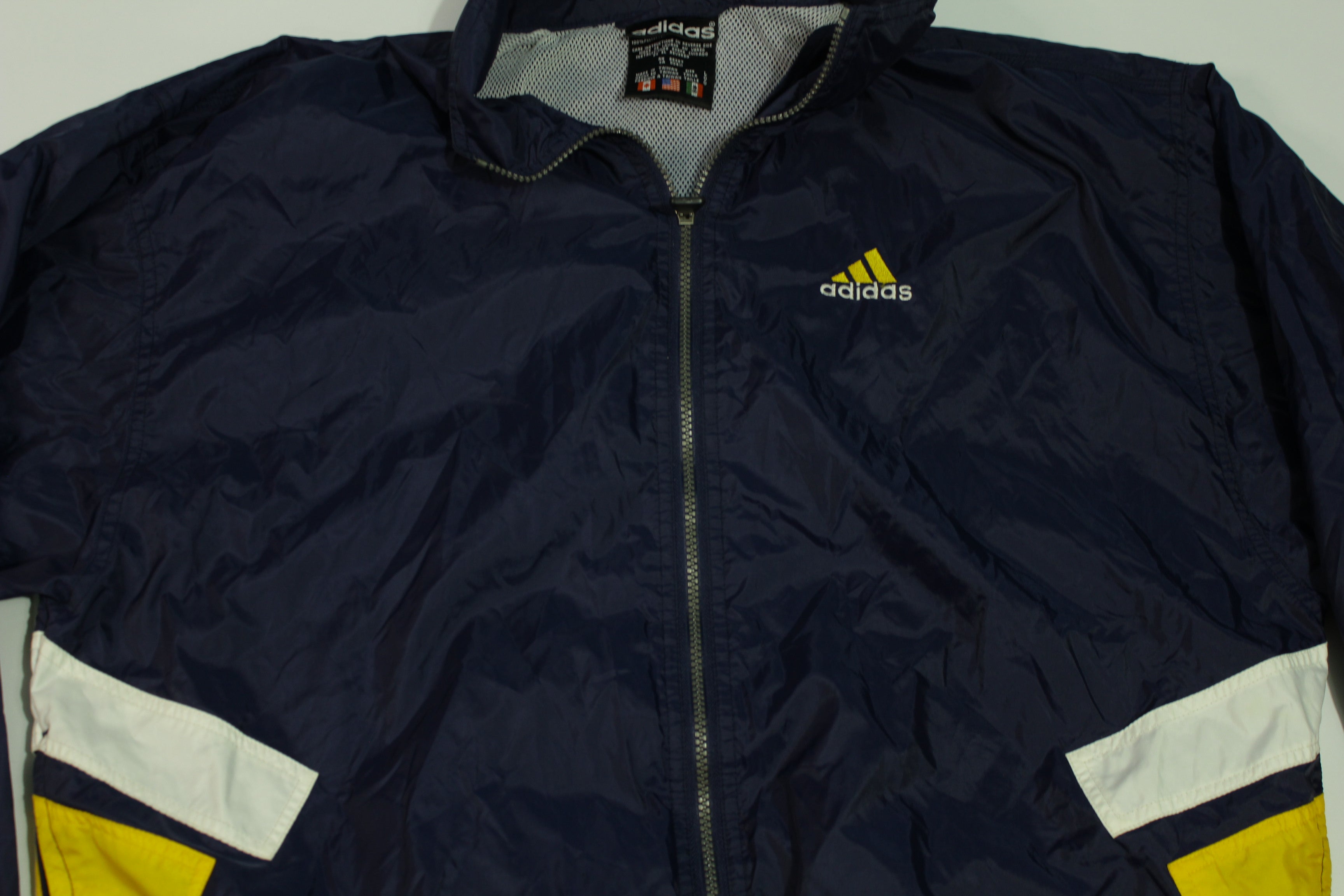 adidas block track jacket