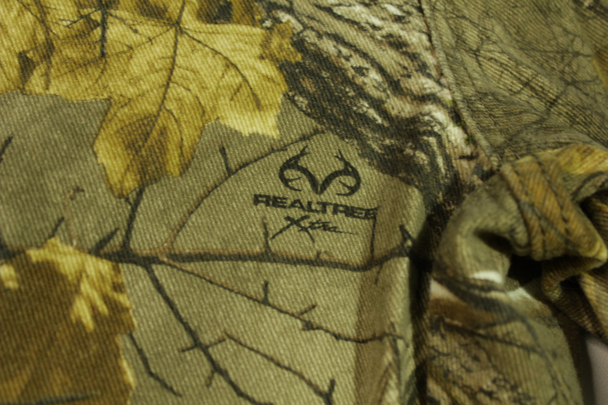 Realtree Camo Pants Hardwoods Made in USA Hunting Loop Rugged Jeans