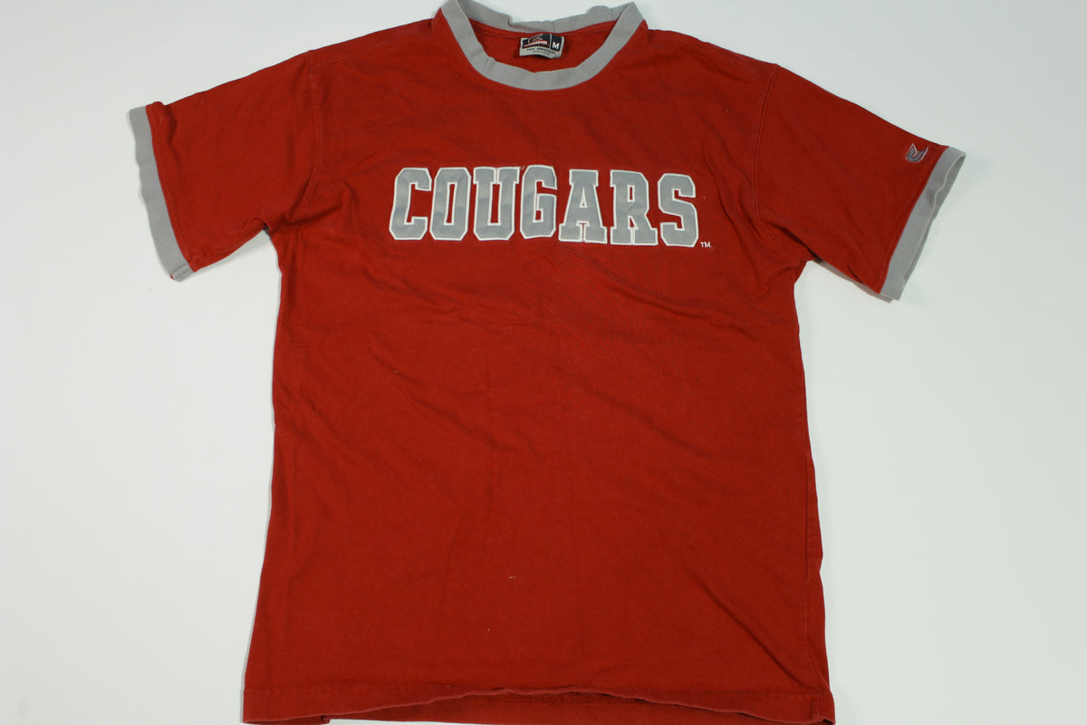 WSU Washington State Cougars Vintage Y2K Colosseum Ringer College T-Shirt