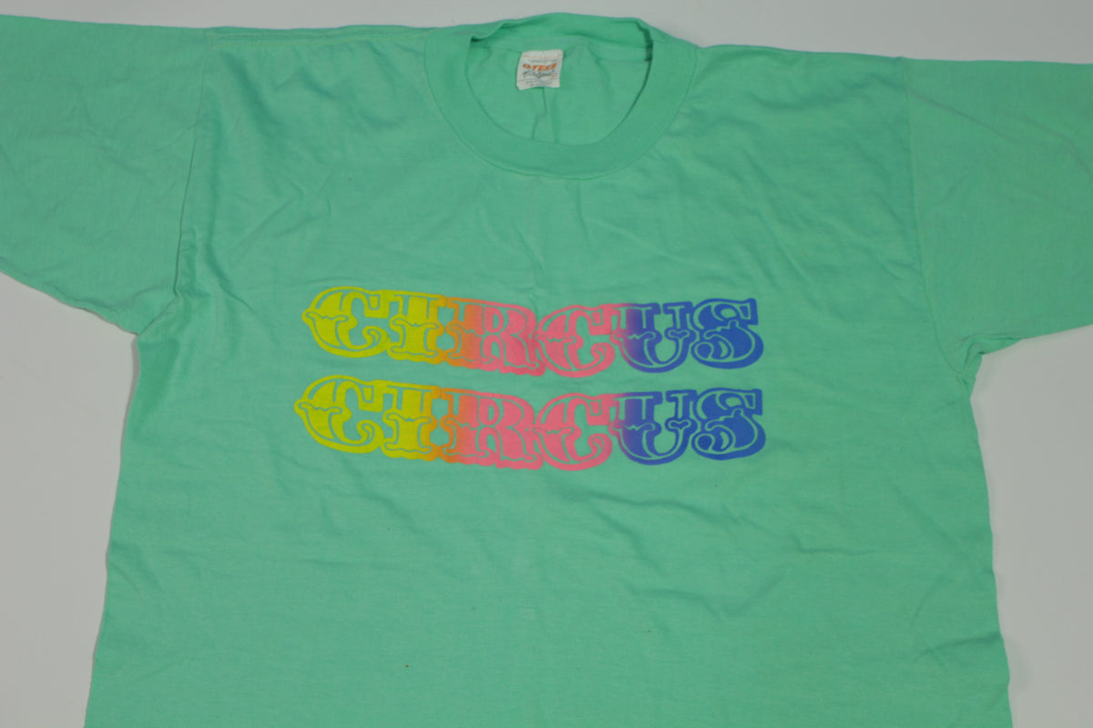 Circus Circus Vintage 90's Single Stitch Vegas Casino Puff Print T-Shirt