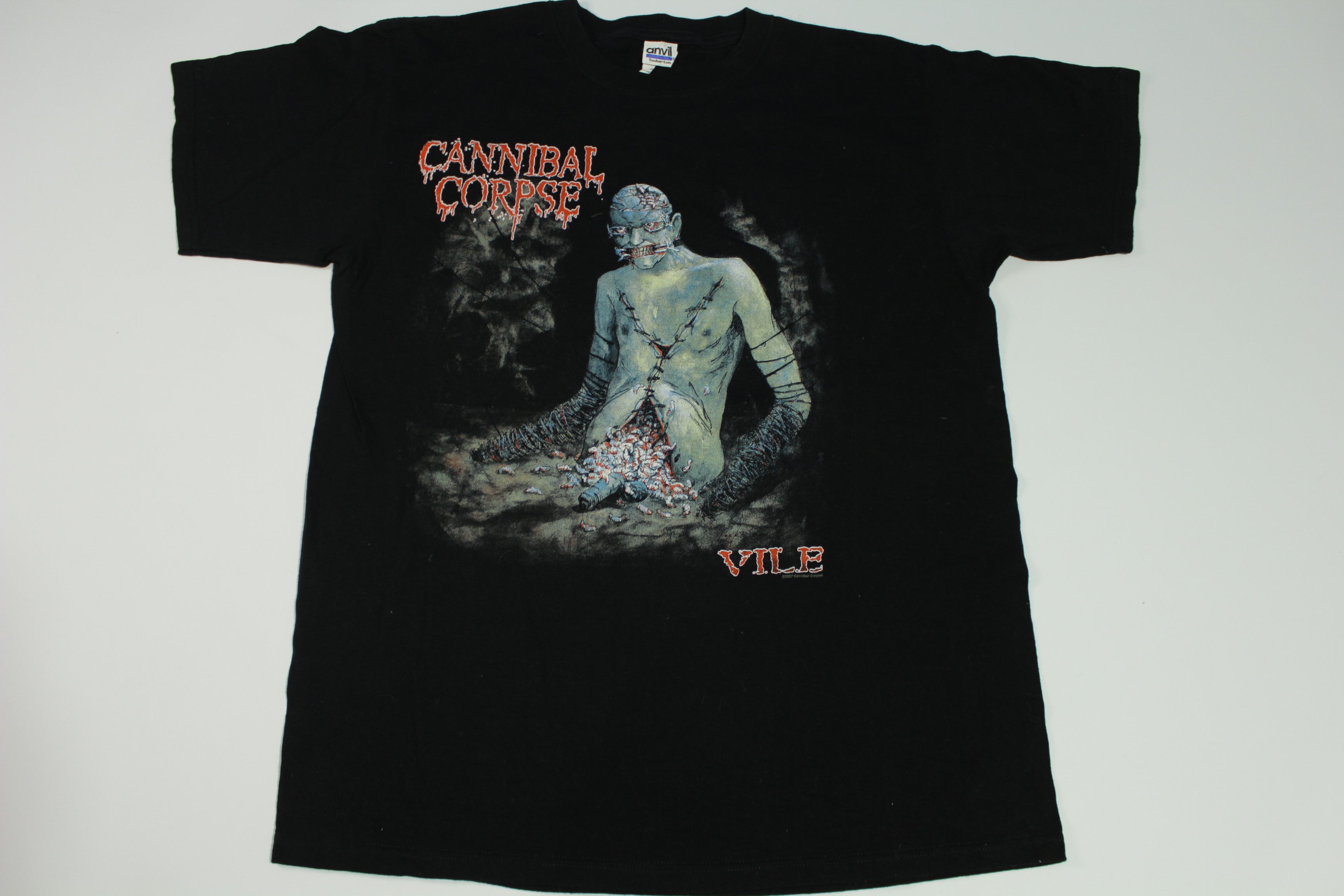 Cannibal Corpse Vile 2007 Vintage Death Metal Concert T-Shirt
