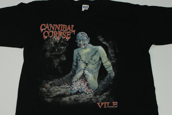 Cannibal Corpse Vile 2007 Vintage Death Metal Concert T-Shirt