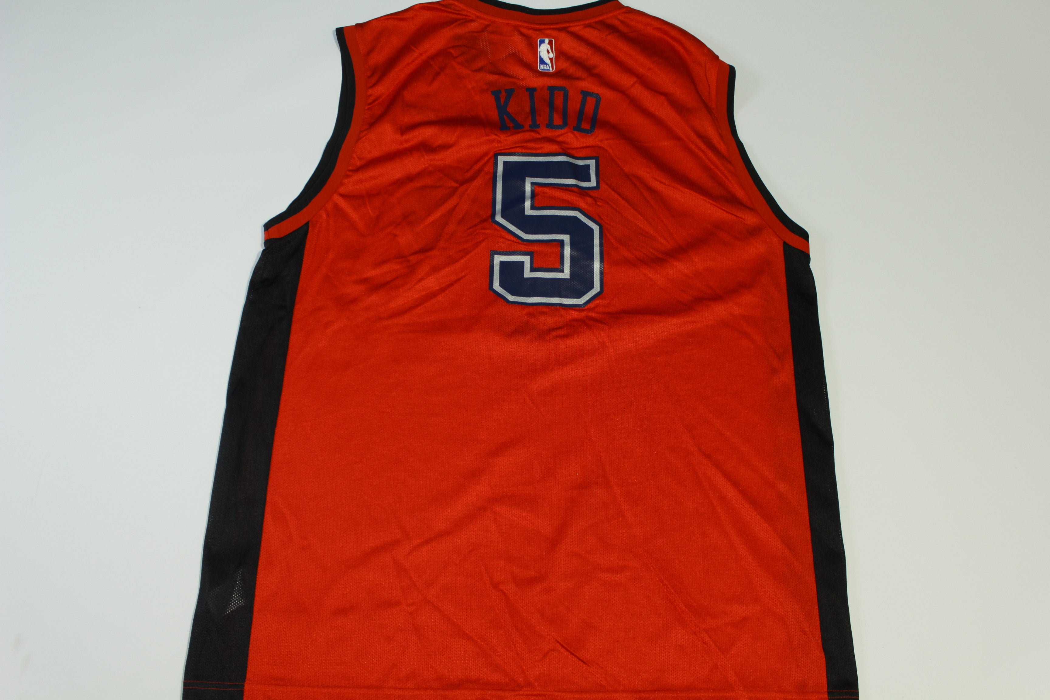 Jason Kidd Vintage Y2K New Jersey Nets #5 Reebok Red Basketball