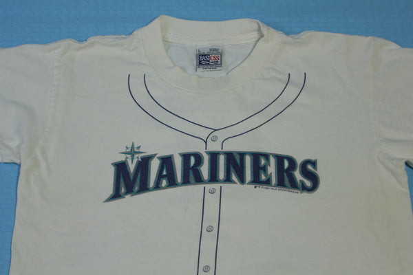 Seattle Mariners Vintage 2001 Y2K Randy Johnson Big Unit #51 ALS Sportswear T-Shirt