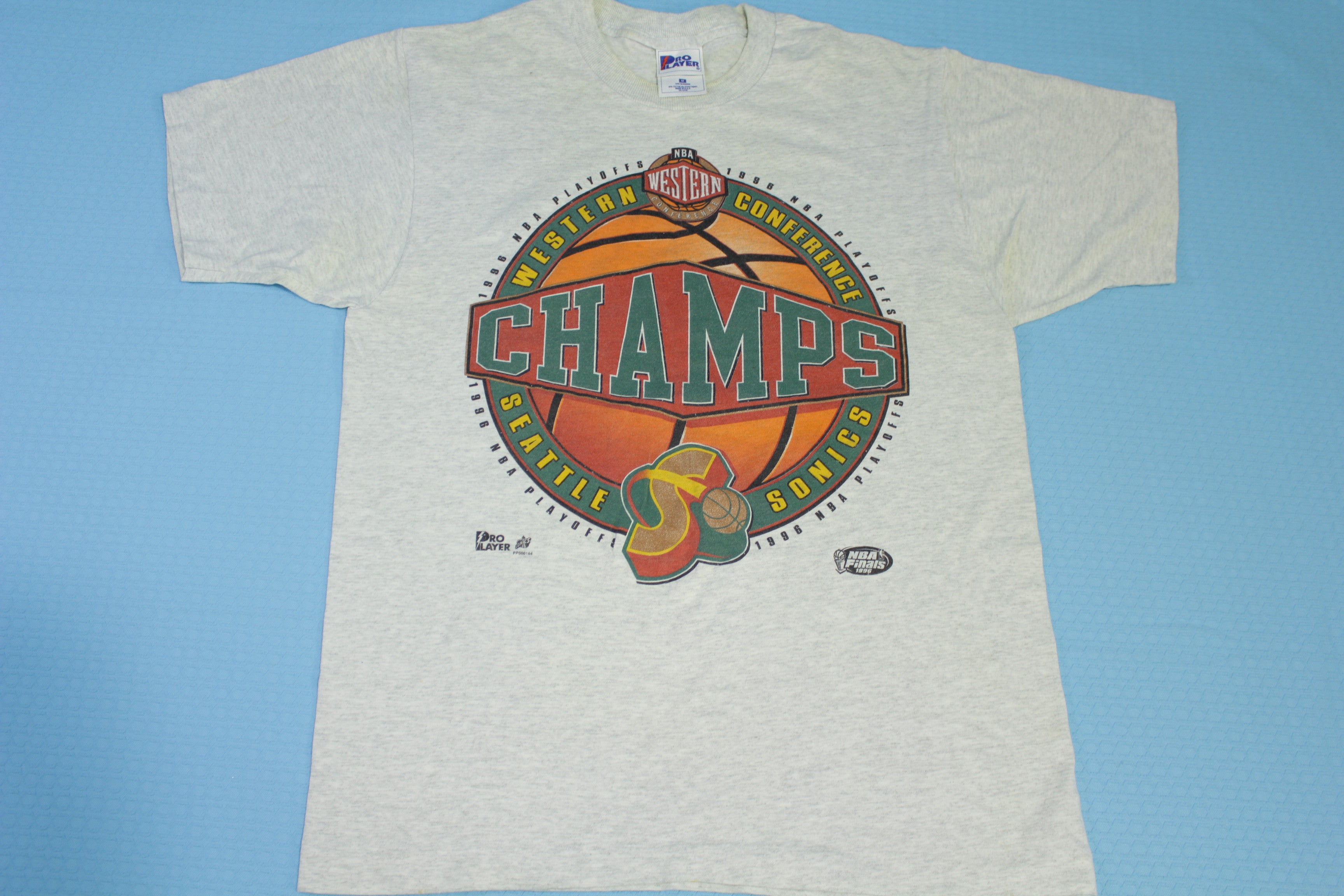 Seattle Sonics 1996 Western Conference Champs Vintage 90's NBA