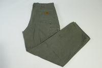 Carhartt B11 MOS Dungaree Fit Duck Wash Canvas Work Construction Pants