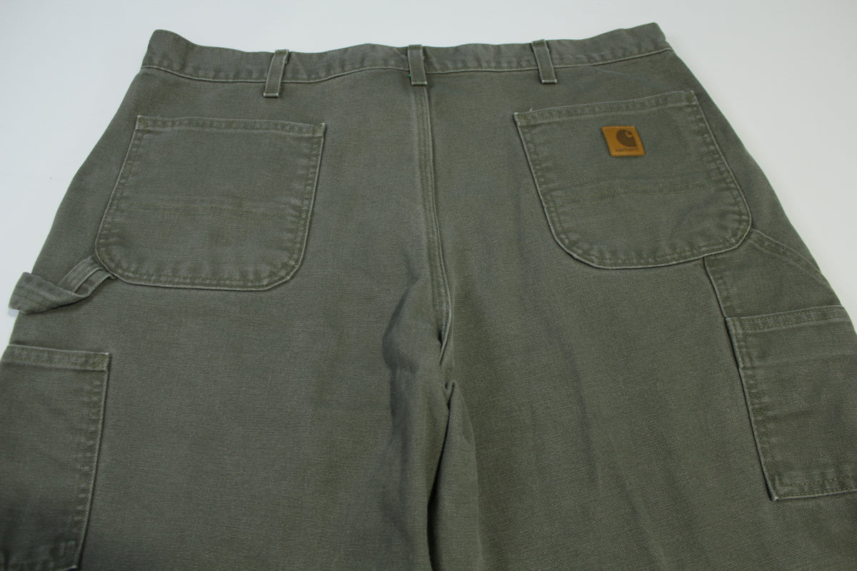 Carhartt B11 MOS Dungaree Fit Duck Wash Canvas Work Construction Pants