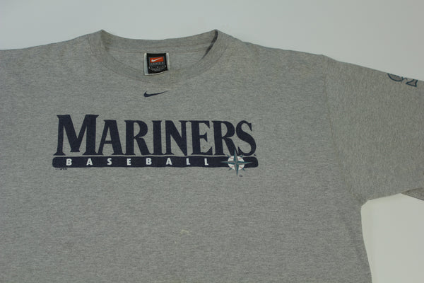 Seattle Mariners Nike Center Swoosh Vintage Y2K T-Shirt