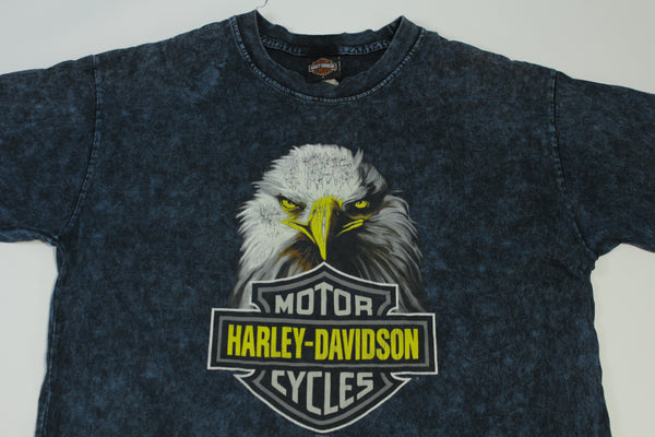 Harley Davidson Motorcycles Orlando Florida Eagle Made in USA Vintage 2004 T-Shirt