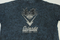 Harley Davidson Motorcycles Orlando Florida Eagle Made in USA Vintage 2004 T-Shirt