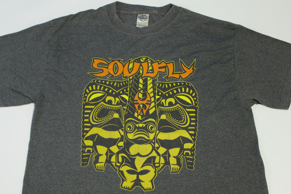 Soulfly Spring 2006 North American Tour Concert T-Shirt
