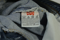 Levis 501xx Button Fly Vintage 90's Denim Grunge Punk Red Tab Blue Jeans 1097