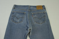 Levis 501xx Button Fly Vintage 90's Denim Grunge Punk Red Tab Blue Jeans 0998