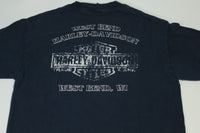 Harley Davidson West Bend WI Skull Vintage Y2K T-Shirt