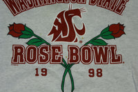 WSU Washington State Cougars Vintage 1998 90's Rose Bowl Nutmeg Mills Sweatshirt