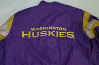 Washington Huskies Vintage 90's Logo Athletic Puffer State College Jacket