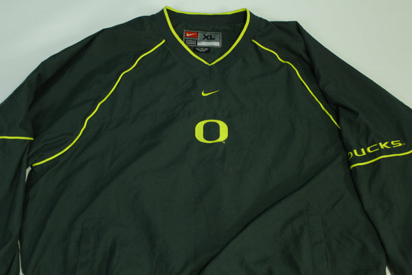 Oregon Ducks Vintage Y2K 2000's  Nike V-Neck Pullover State College Jacket