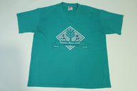 Gum Tree 10K Bank of Mississippi Vintage 1989 80's Single Stitch Run Jog T-Shirt