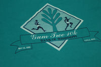 Gum Tree 10K Bank of Mississippi Vintage 1989 80's Single Stitch Run Jog T-Shirt