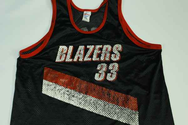 Scottie Pippen Vintage 90's Portland TrailBlazers #33 Hanes Basketball Jersey