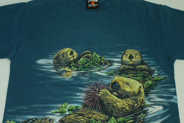 Alaska Beavers Vintage 80's Single Stitch Tourist T-Shirt