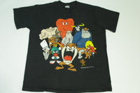 Looney Tunes Vintage 1992 Villians Bad Guys 90's Cartoon Characters Changes T-Shirt