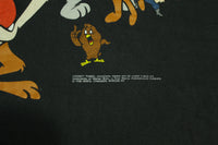 Looney Tunes Vintage 1992 Villians Bad Guys 90's Cartoon Characters Changes T-Shirt