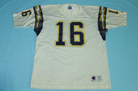 San Diego Chargers Ryan Leaf #16 Vintage 90's Champion Away Football Jersey