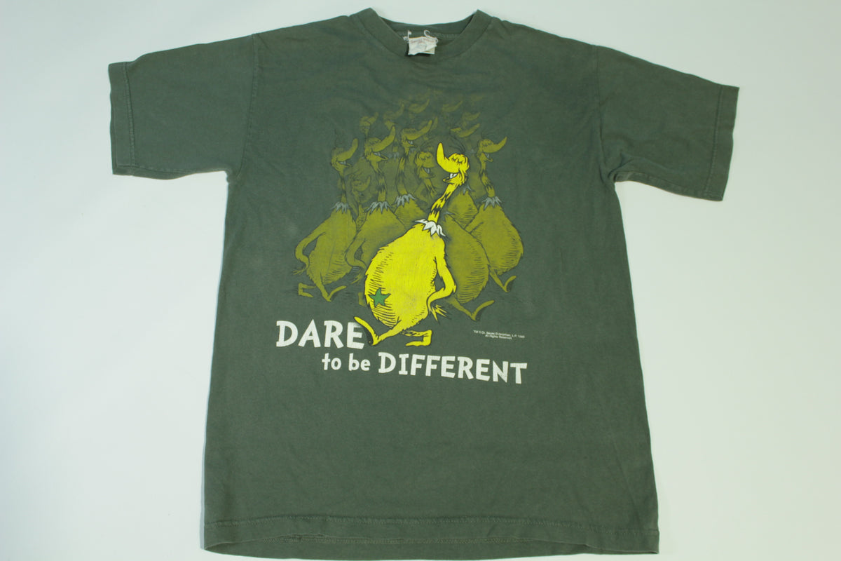 Seuss Wear Sneetches Dare To Be Different 1999 Vintage 90's Dr. Seuss T-Shirt