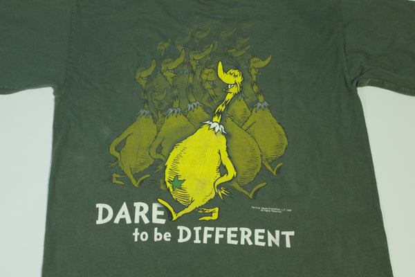 Seuss Wear Sneetches Dare To Be Different 1999 Vintage 90's Dr. Seuss T-Shirt