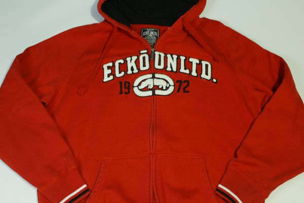 Ecko Unltd Rhino Return Heavy Weight Vintage Y2K Hoodie Sweatshirt