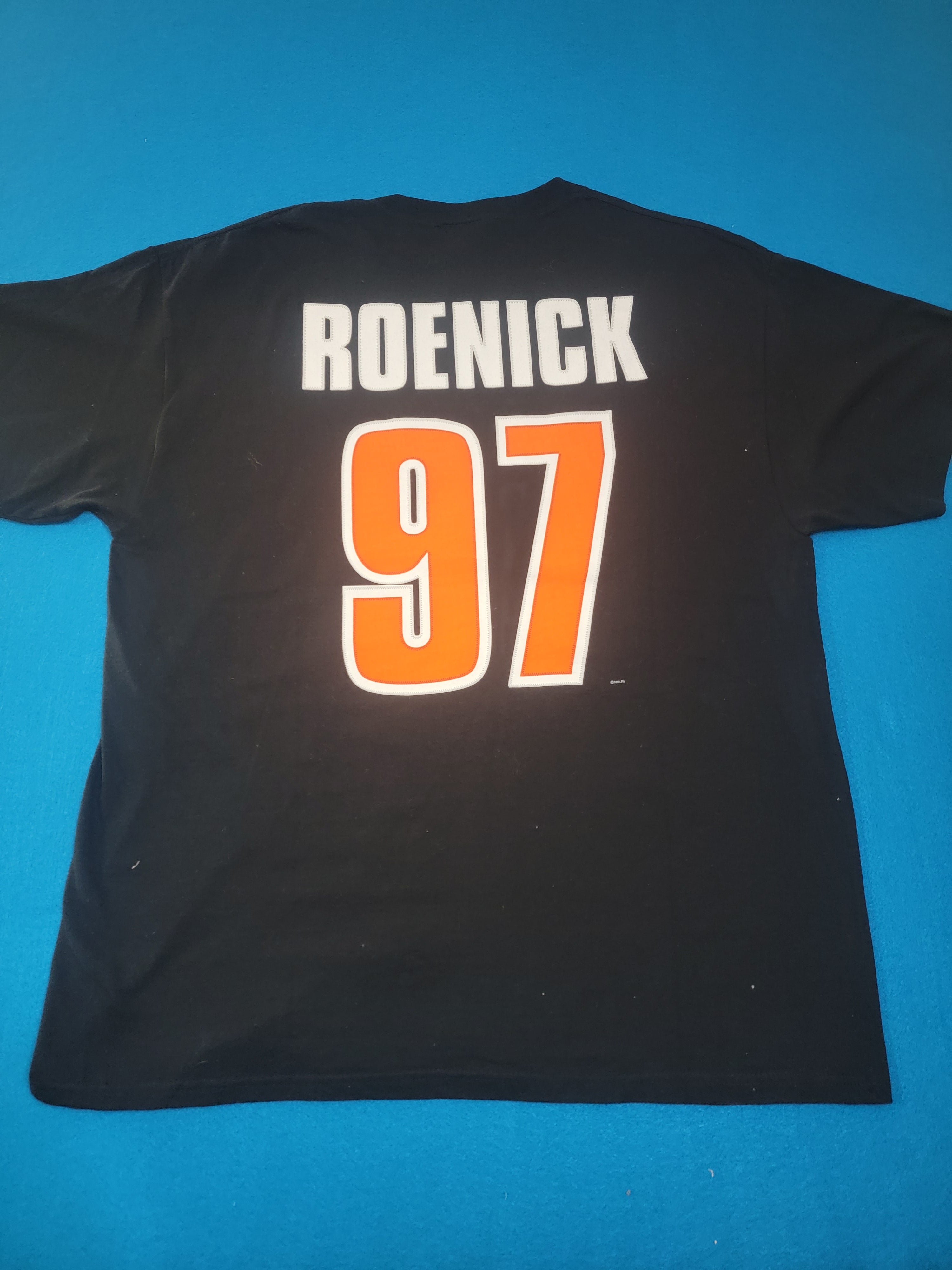 Philadelphia Flyers #97 Jeremy Roenick NHL Vintage 90's Hockey T
