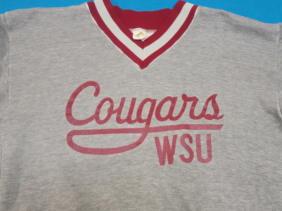 WSU Washington State Cougars Vintage 80's Collegiate Sweatshirt