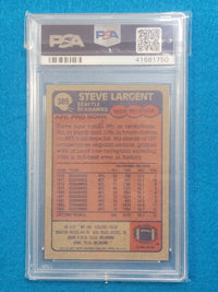 Steve Largent 1977 - 1989 Complete Basic Topps Player Set PSA Graded Mint 9 & 10 (RC)