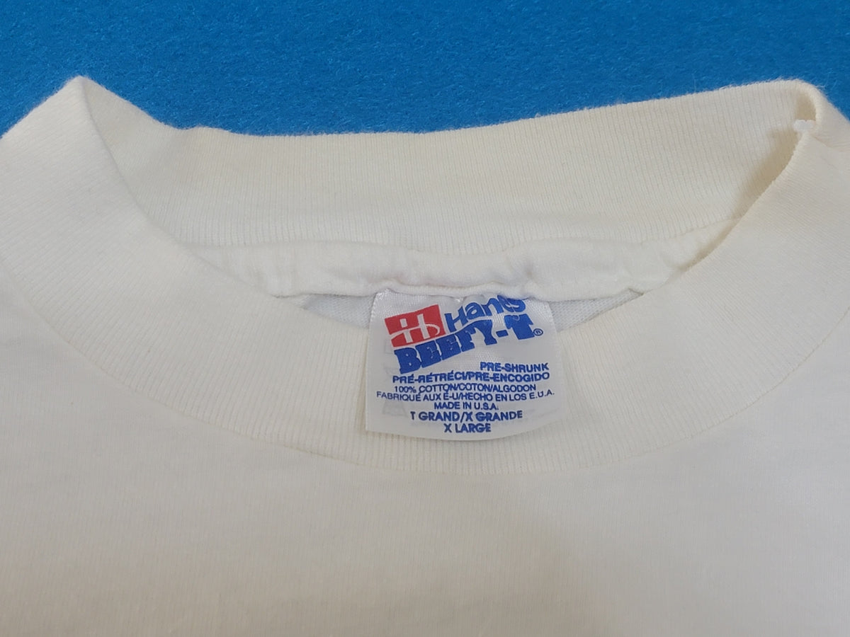 Marlboro Small Box Vintage 90's Cowboy Big Back Print Marlboro Man Single Stitch T-Shirt