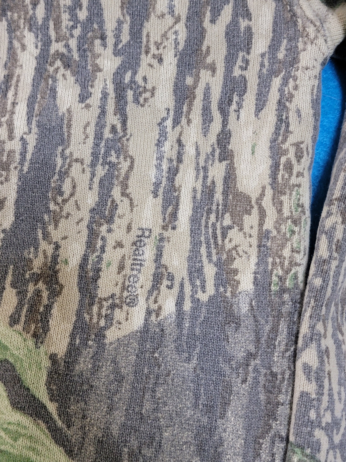 Realtree Jerzees Outdoor Wear Vintage USA Made Camo Pullover Sweatshirt